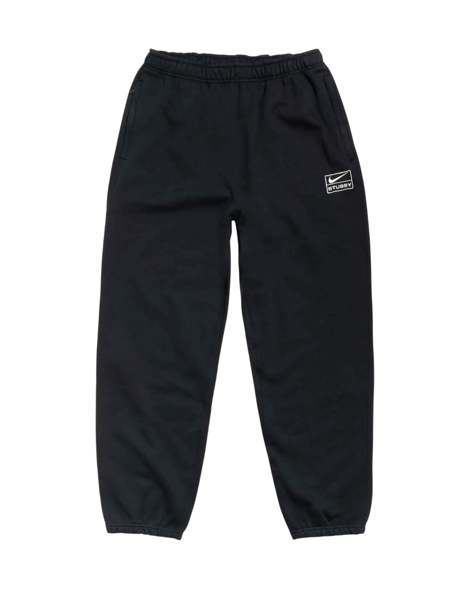 Stussy x Nike Stone Washed Fleece Pants Black - M