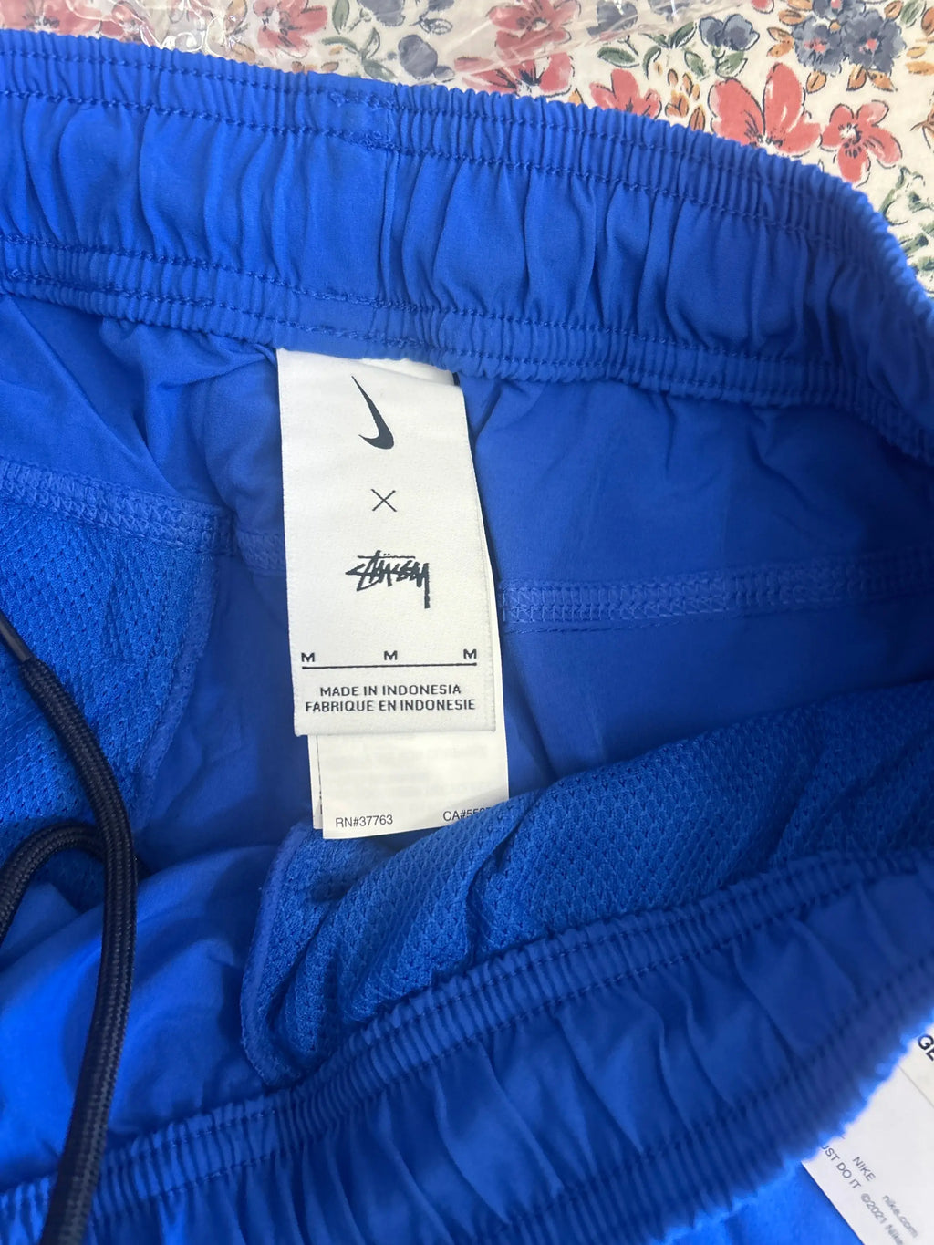 Stussy x Nike U NRG 5 Shorts Royal Blue Medium