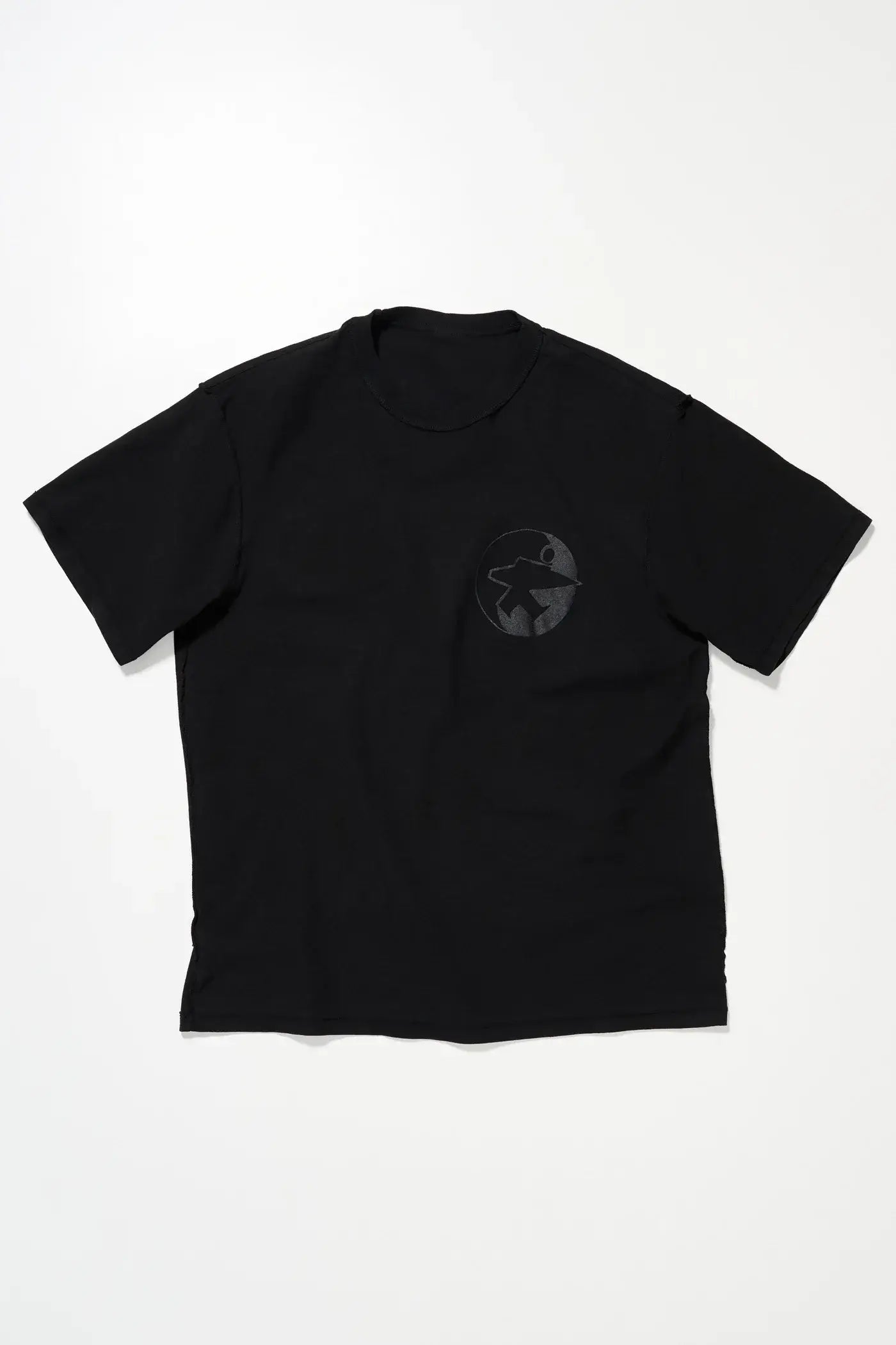 Stussy x Our Legacy Badge Tee Pigment Dyed Black Medium
