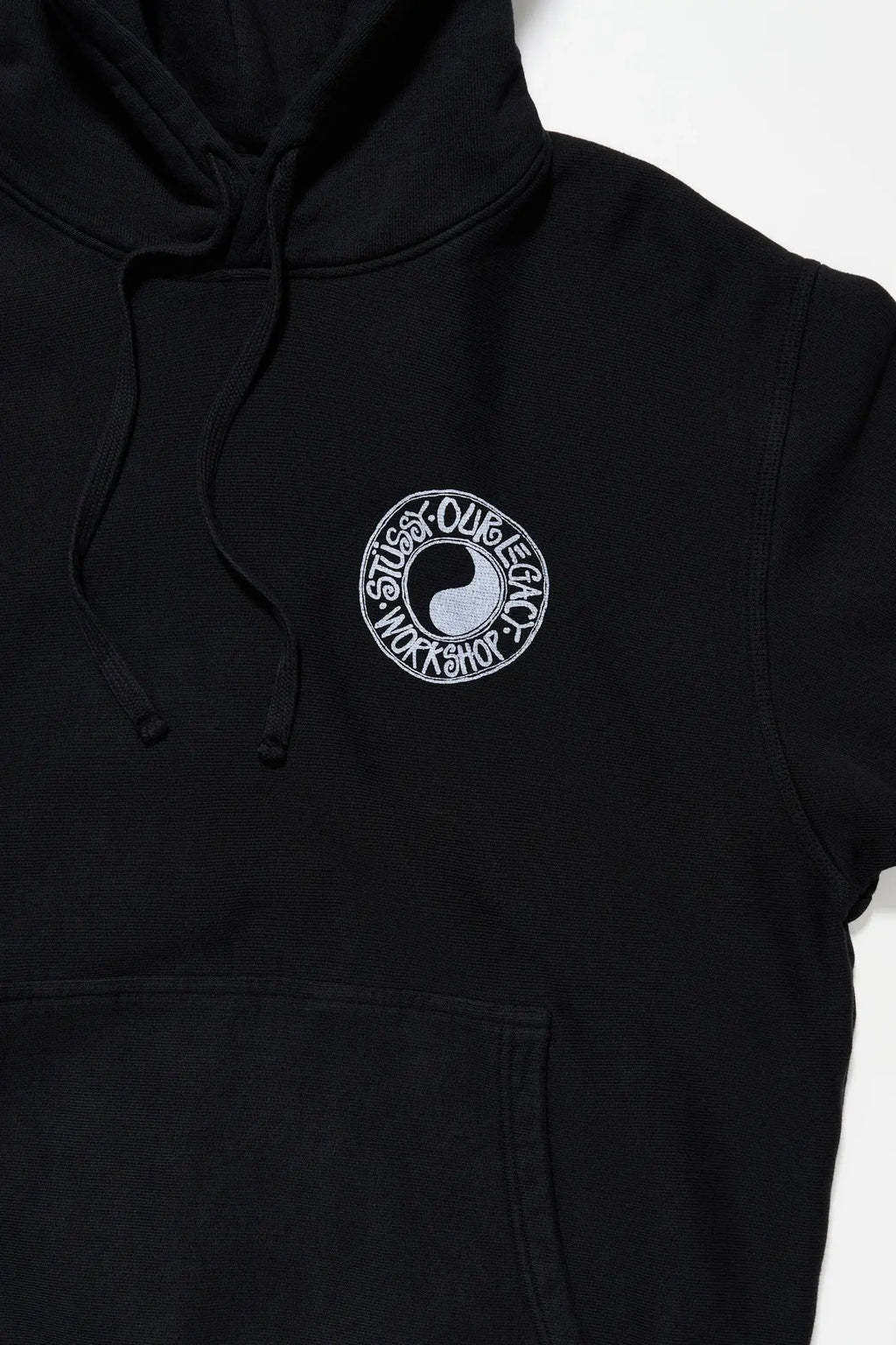Stussy x Our Legacy Buana Pigment Dyed Hoodie Black Medium