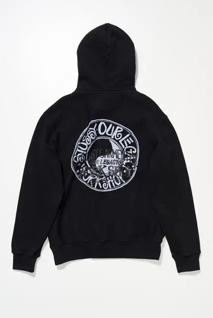 Stussy x Our Legacy Buana Pigment Dyed Hoodie Black Medium