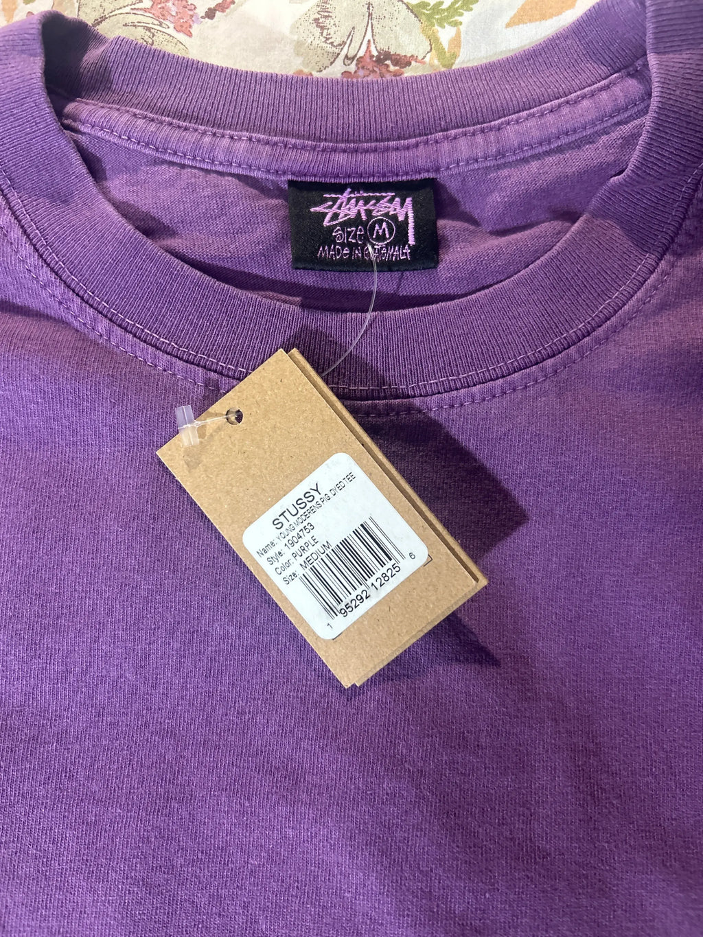 Stussy Young Modern Tee Purple Medium