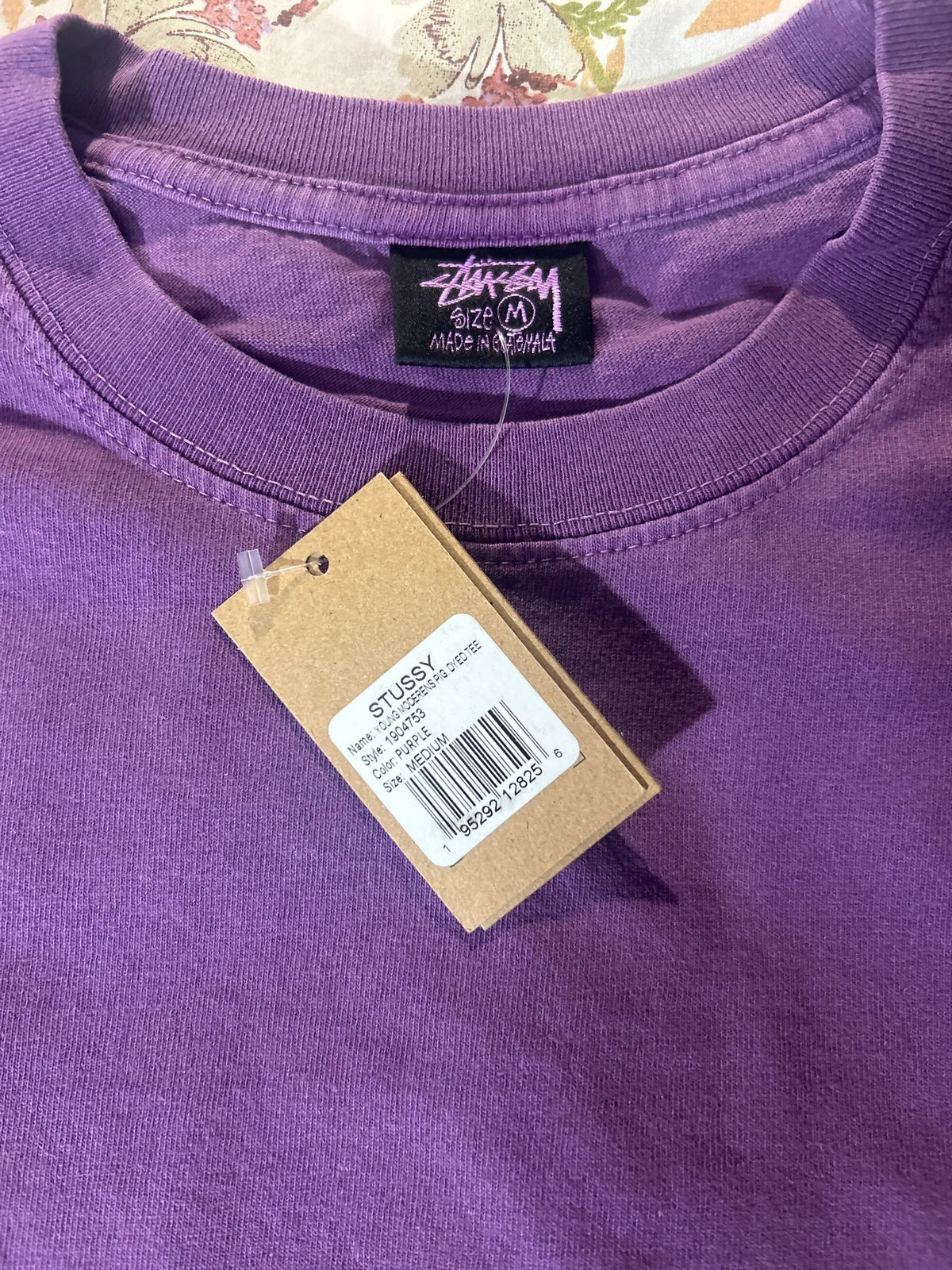 Stussy Young Modern Tee Purple Medium