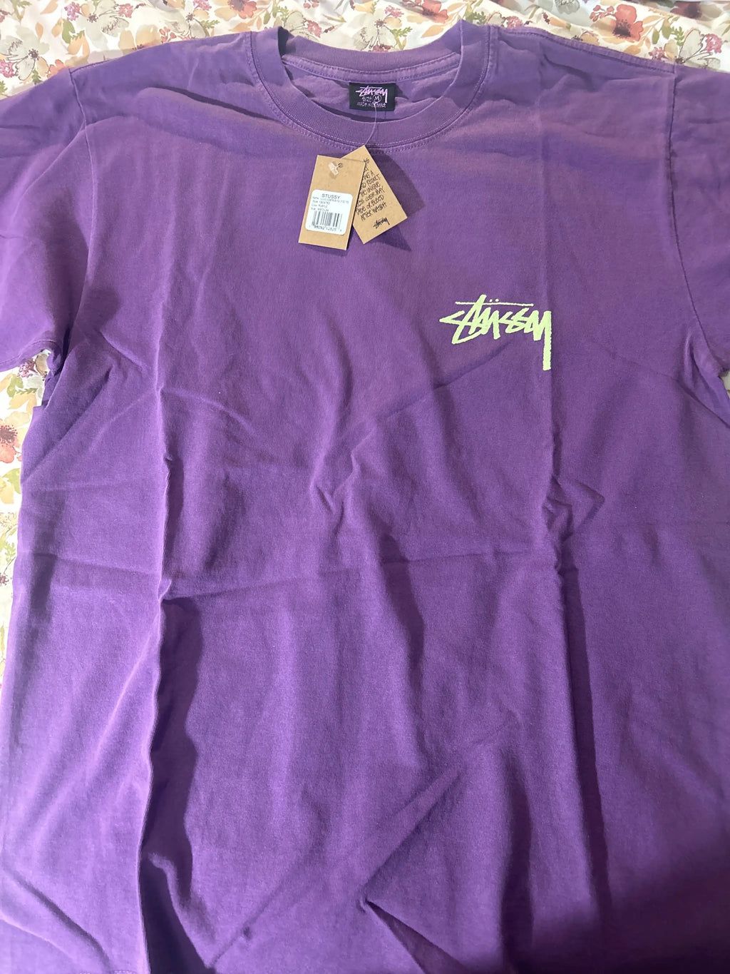 Stussy Young Modern Tee Purple Medium
