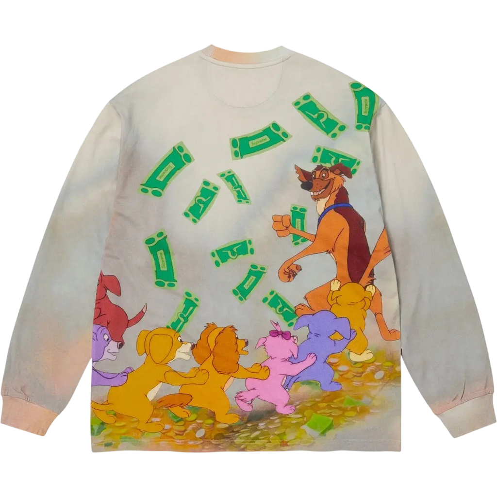 Supreme All Dogs Go To Heaven Long Sleeve Top Day - M