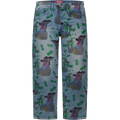 Supreme All Dogs Go To Heaven Loose Fit Jeans Washed Indigo - 30