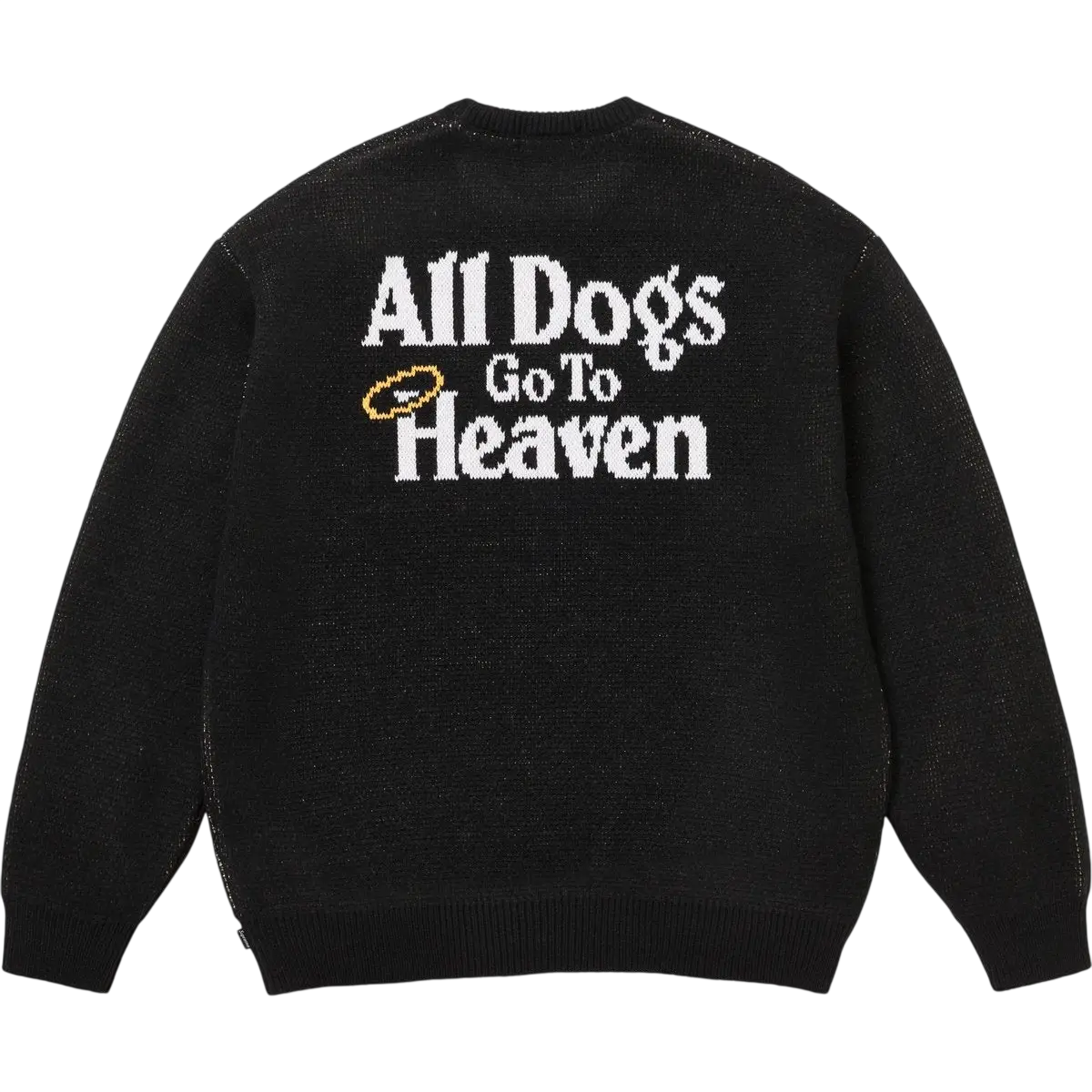 Supreme All Dogs Go To Heaven Sweater Black - M