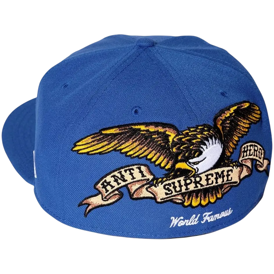 Supreme ANTIHERO New Era 59Fifty Fitted Cap Blue - 7 3/8
