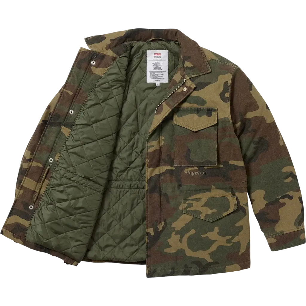 Supreme AOI Cross M52 Jacket Woodland Camo - M