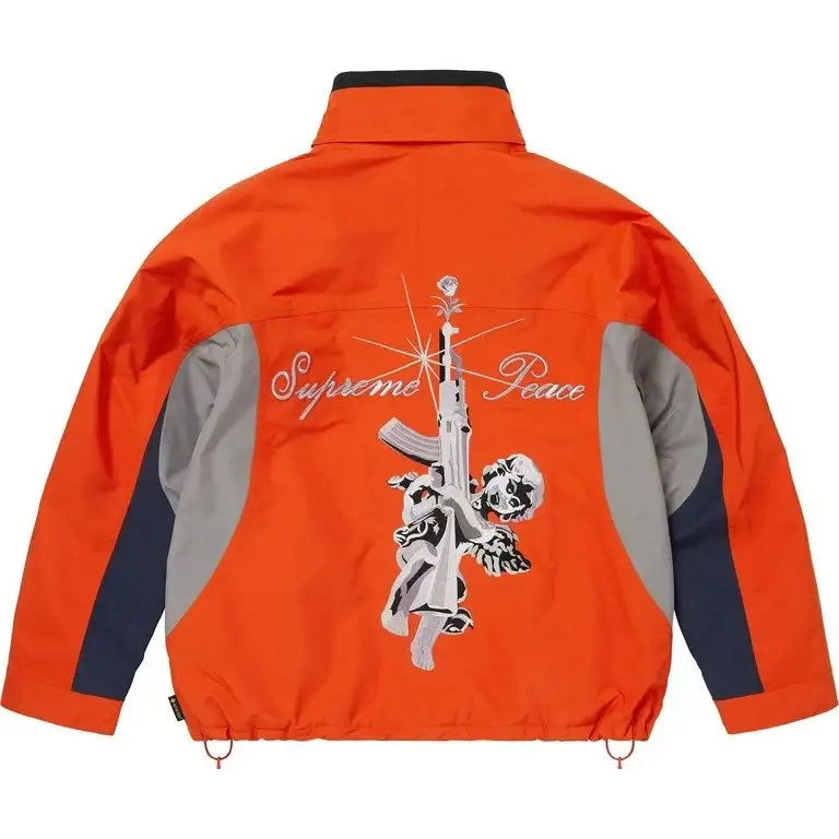 Supreme AOI Gore-Tex Hooded Jacket Orange Large
