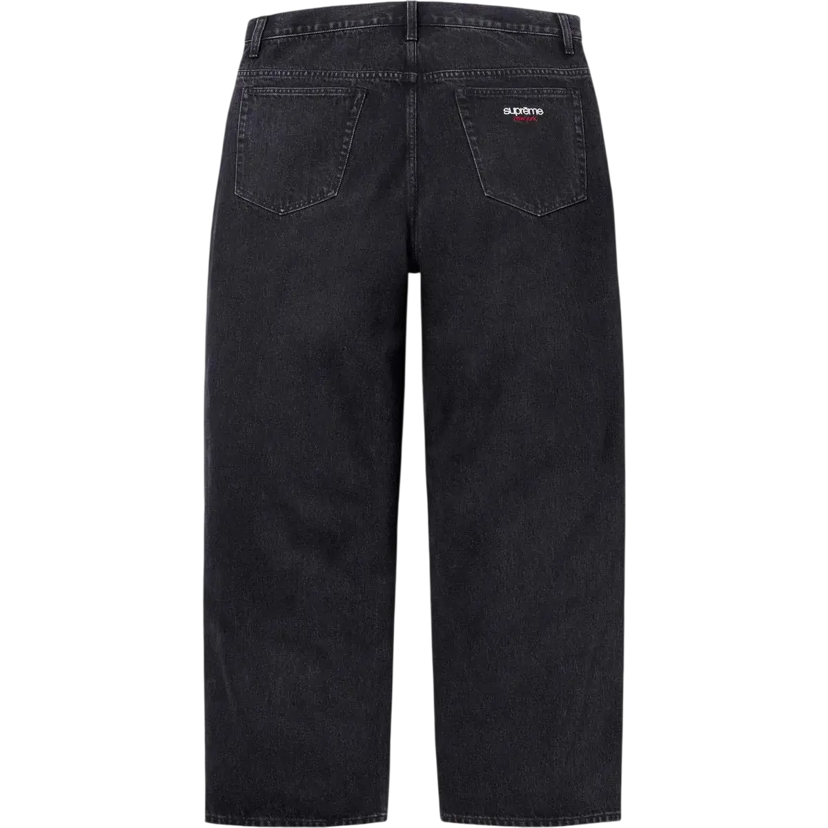Supreme Baggy Jeans FW25 Black - 32