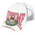 Supreme Big Crest Mesh Back 6-Panel White - One size
