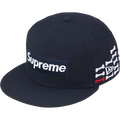 Supreme Bones Box Logo New Era 59Fifty Fitted Hat Navy - 7 3/8