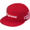 Supreme Bones Box Logo New Era 59Fifty Fitted Hat Red - 7 5/8