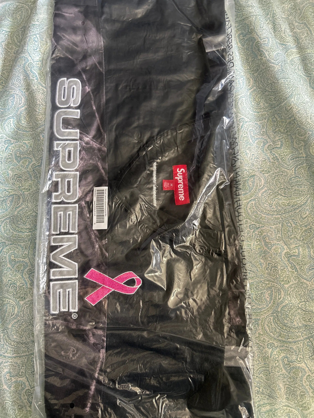 Supreme Breast Cancer Awareness Football Jersey Black Medium