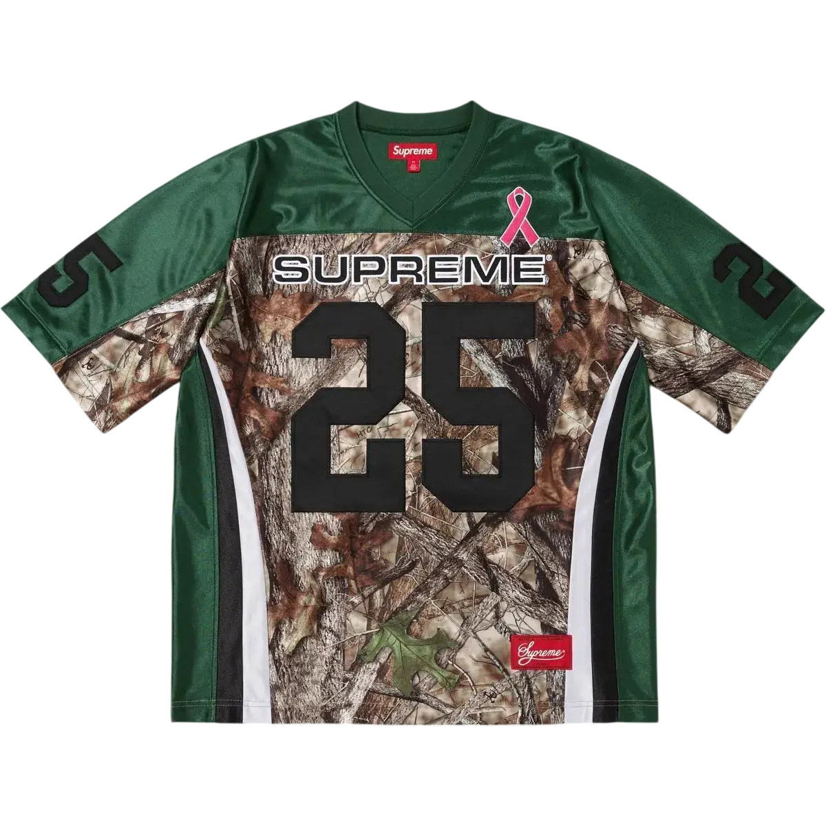Supreme Breast Cancer Awareness Football Jersey Green - M