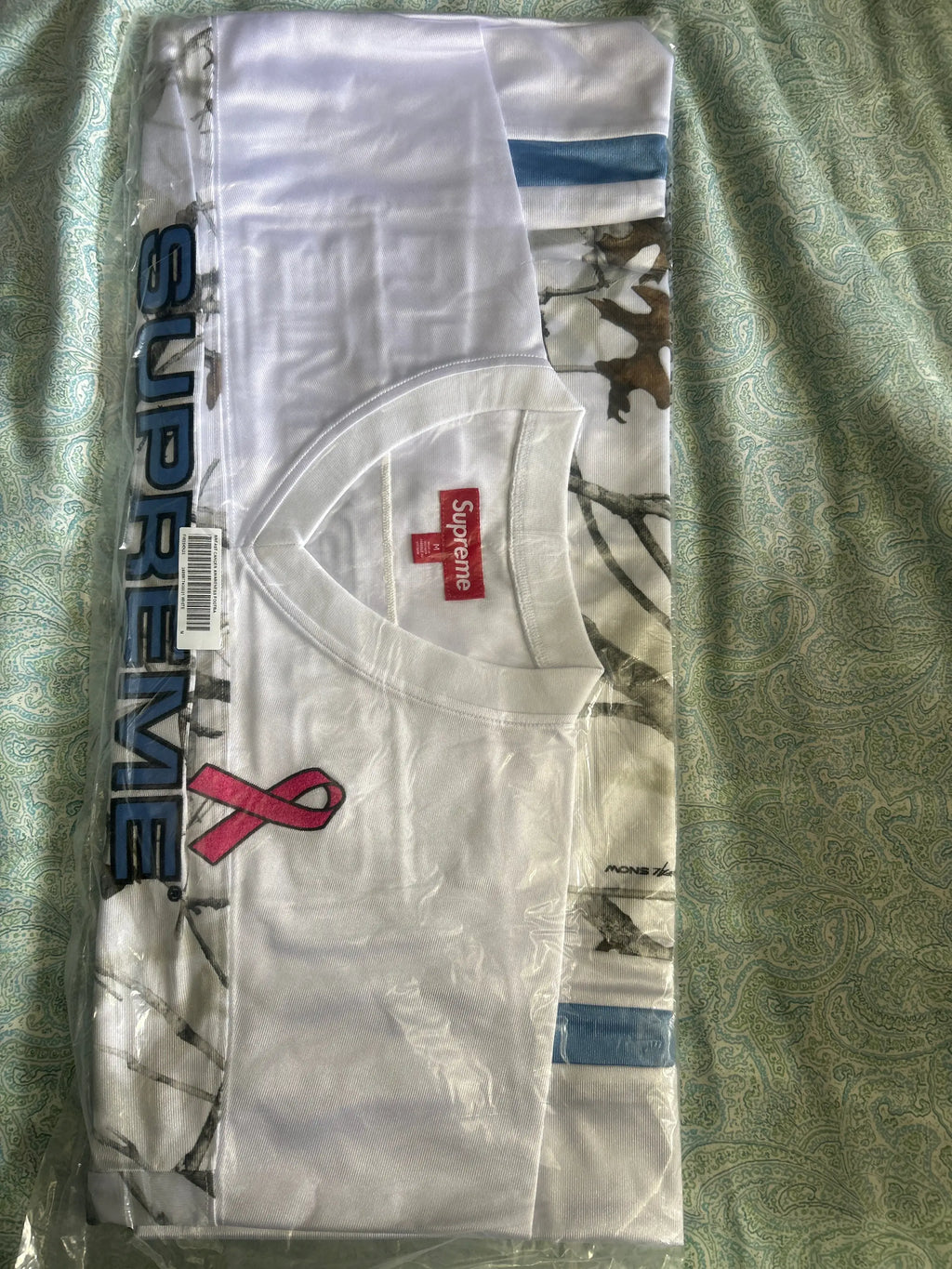 Supreme Breast Cancer Awareness Football Jersey White Medium