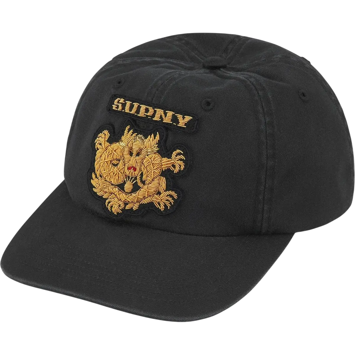 Supreme Bullion Dragon 6-Panel Black - One size