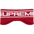 Supreme Contrast Logo Headband Red - One size