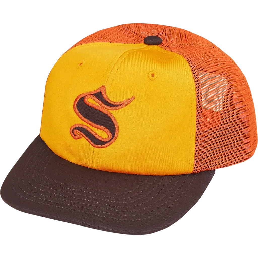 Supreme Contrast S Mesh 6-Panel Orange - One size