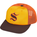 Supreme Contrast S Mesh 6-Panel Orange - One size