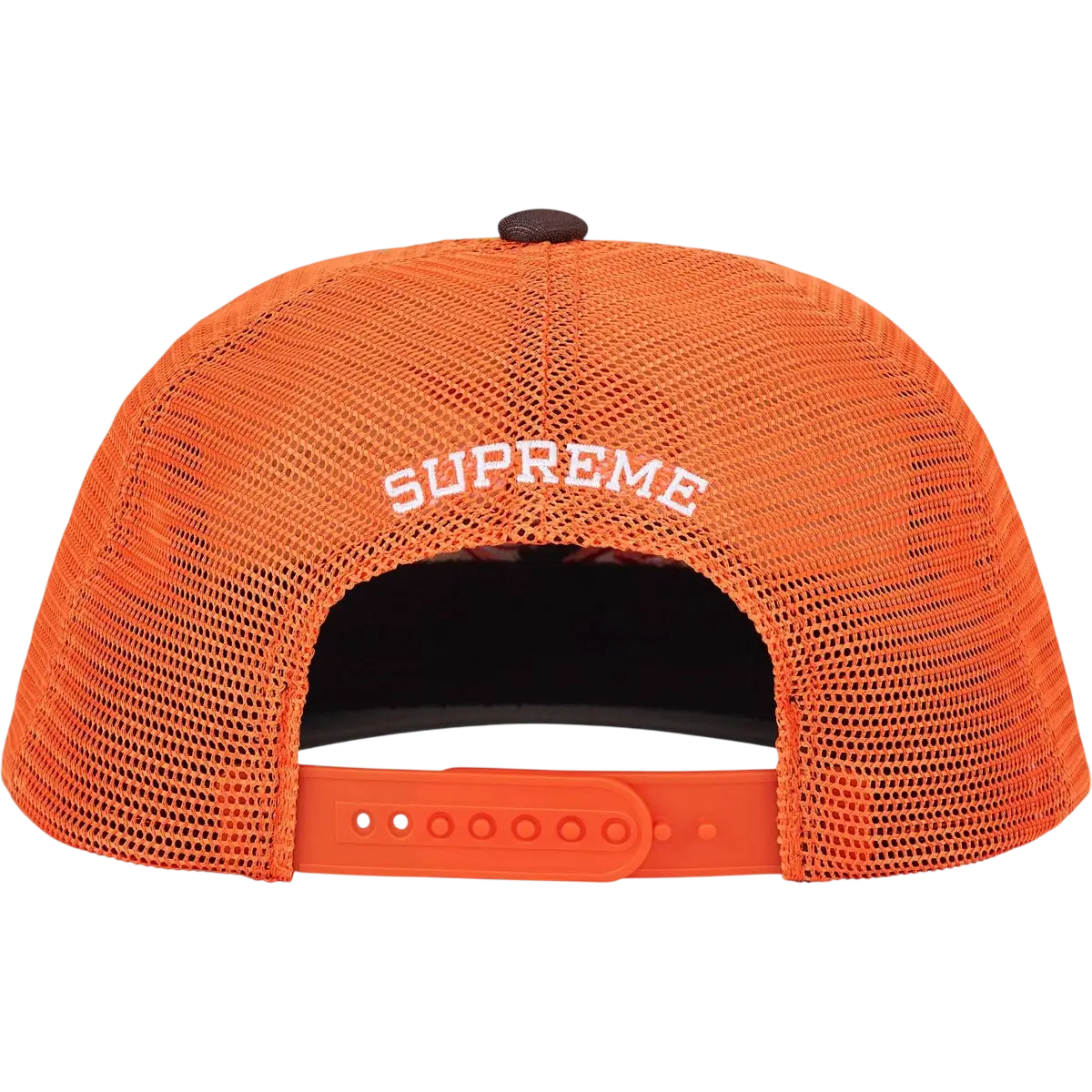 Supreme Contrast S Mesh 6-Panel Orange - One size