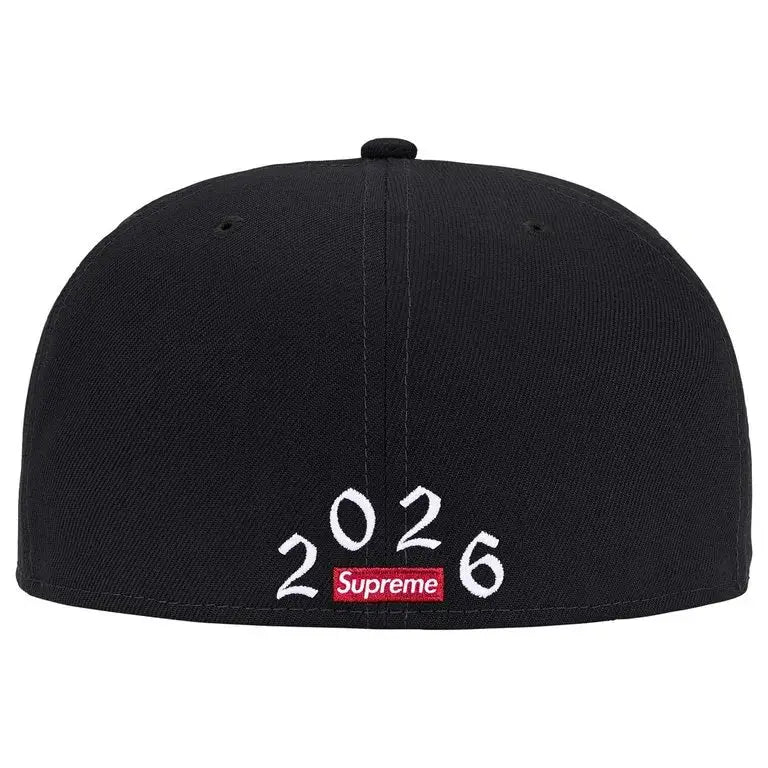 Supreme Devil S Logo New Era 59Fifty Black Fitted 7 5/8