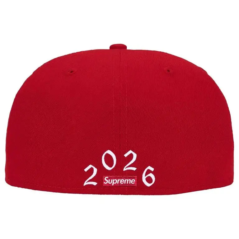 Supreme Devil S Logo New Era 59Fifty Red Fitted 7 1/2