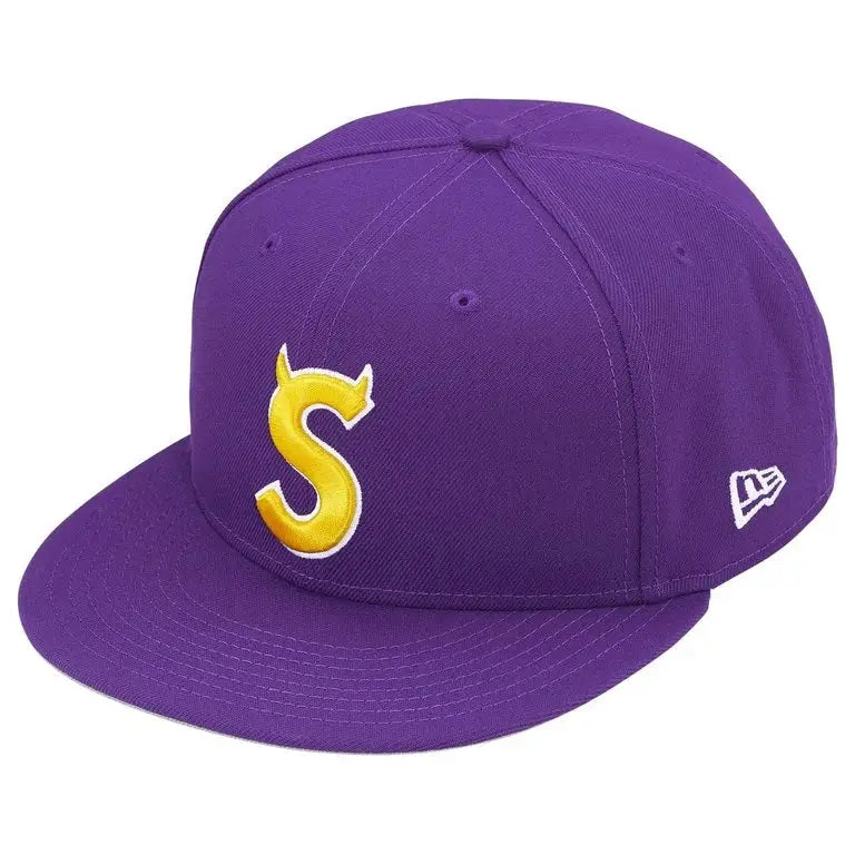 Supreme Devil S Logo New Era 59Fifty Purple Fitted 7 5/8