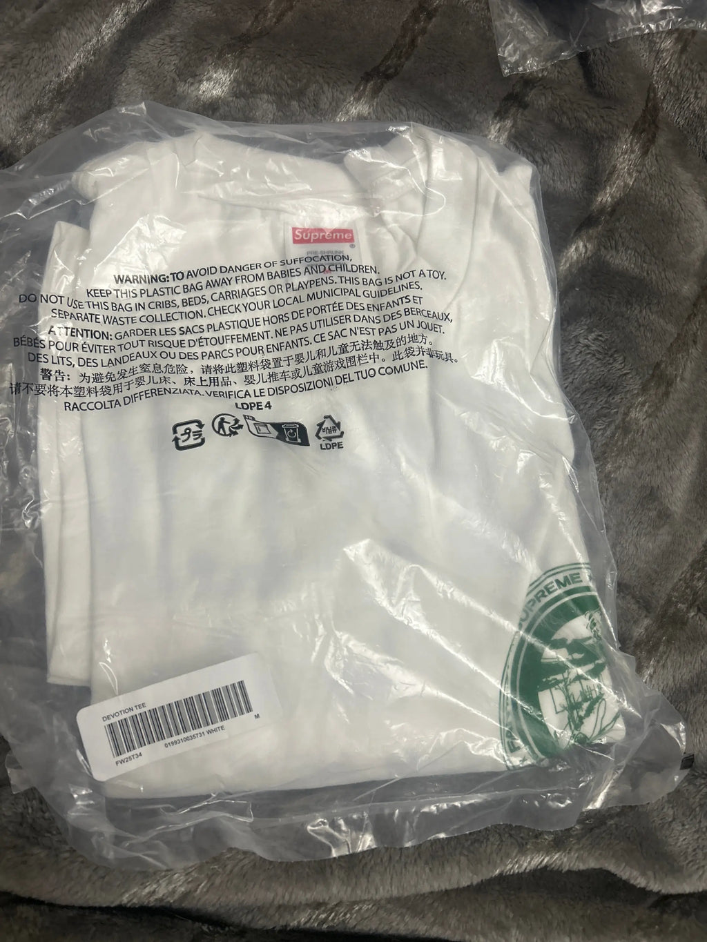 Supreme Devotion T-Shirt White Medium