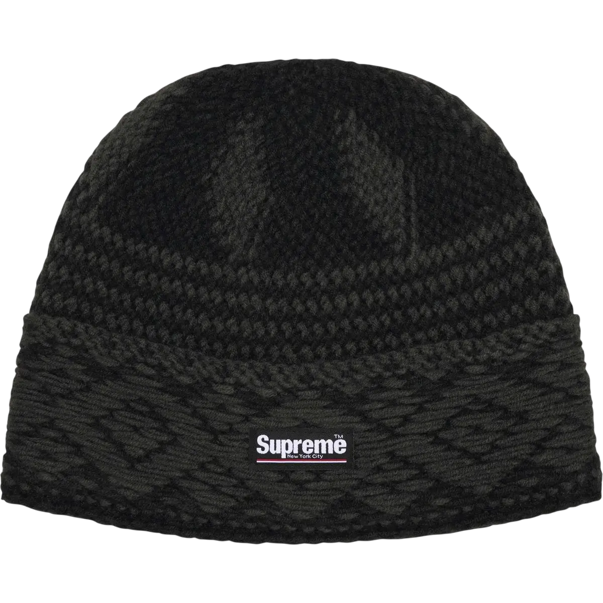 Supreme Diamond Beanie Black - One size