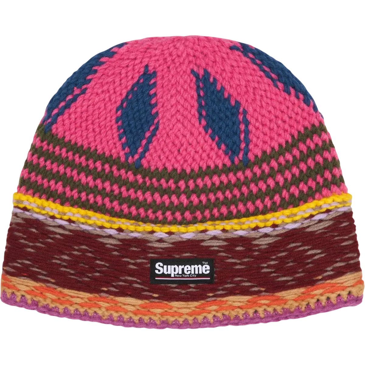 Supreme Diamond Beanie Multicolor - One size