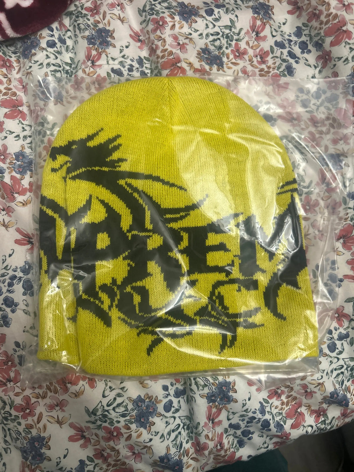 Supreme Dragon Beanie Yellow