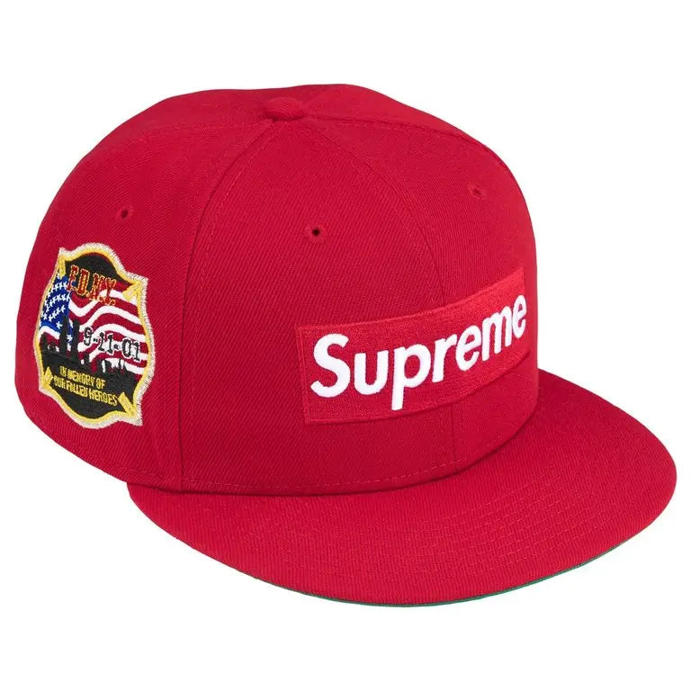 Supreme/FDNY Box Logo New Era® Red 7 5/8"