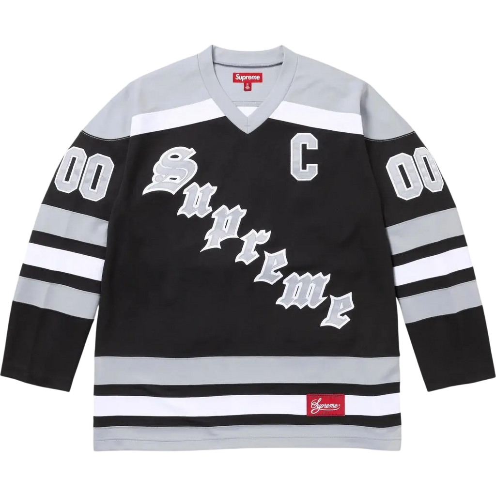 Supreme Fire and Ice Hockey Jersey Black - M