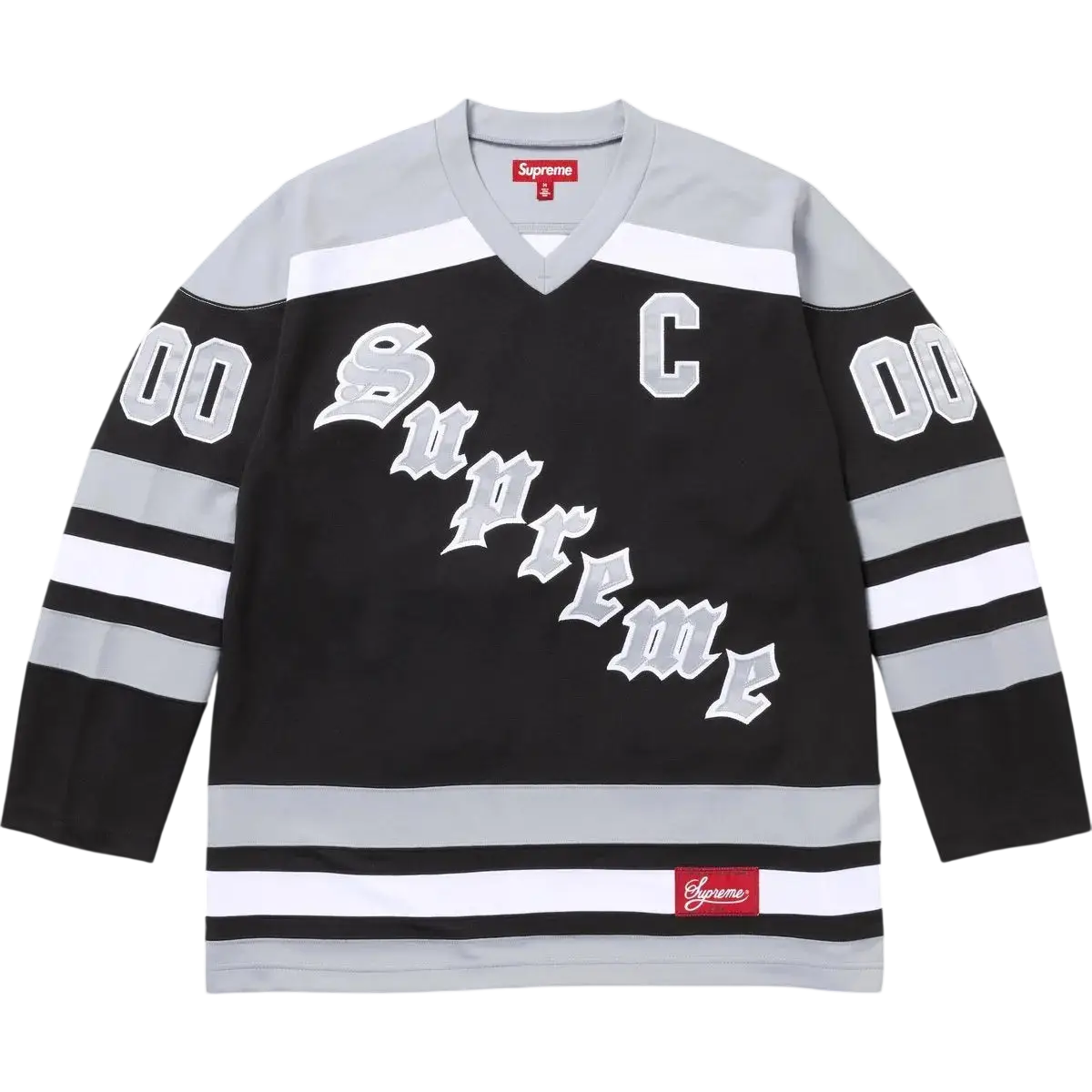 Supreme Fire and Ice Hockey Jersey Black - M
