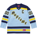 Supreme Fire and Ice Hockey Jersey Light Blue - M
