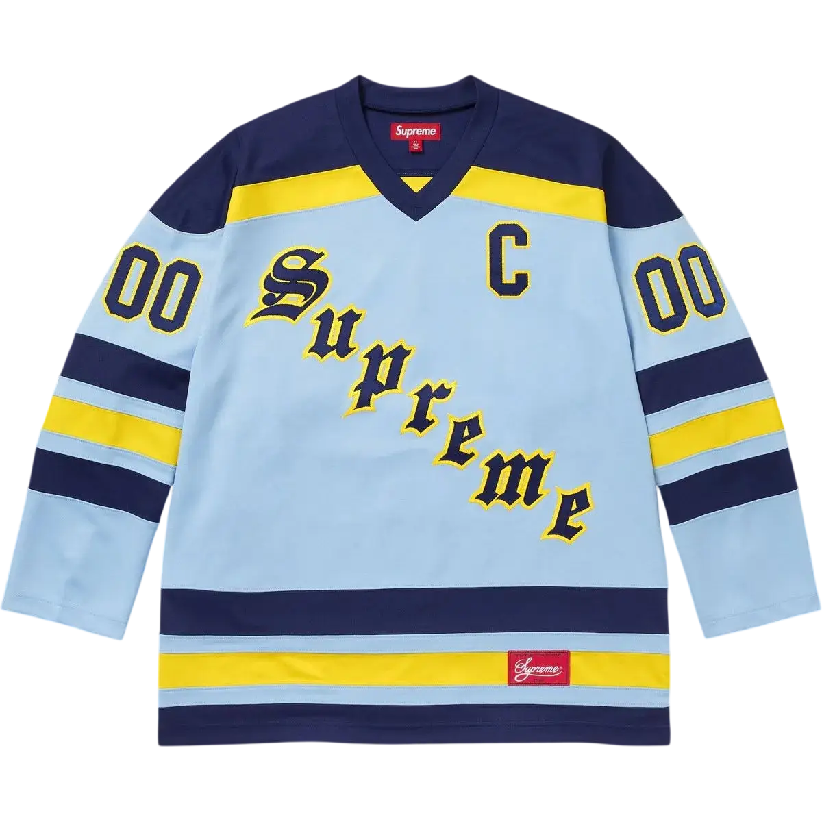 Supreme Fire and Ice Hockey Jersey Light Blue - M