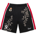 Supreme Floral Soccer Short Black - M