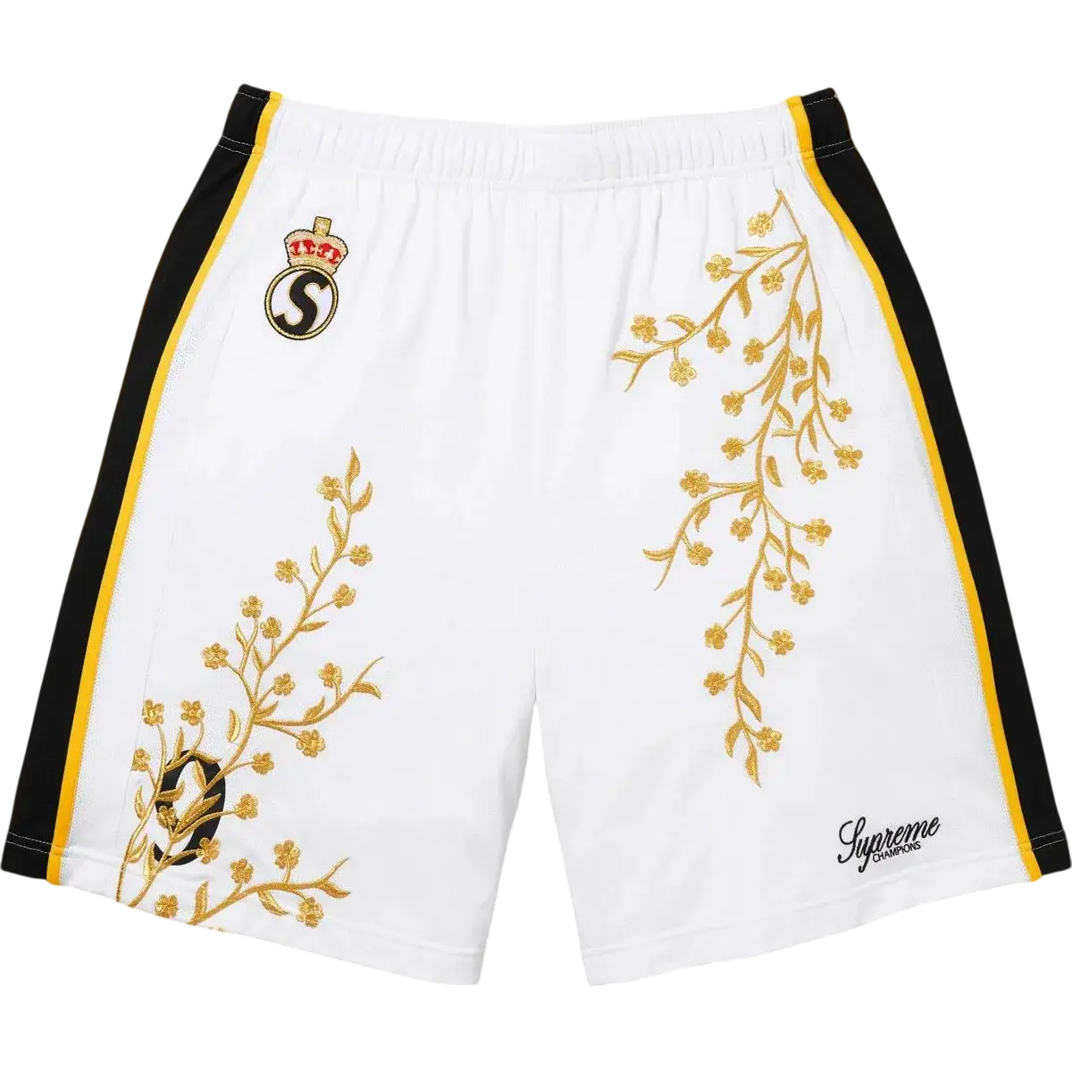 Supreme Floral Soccer Short White - M