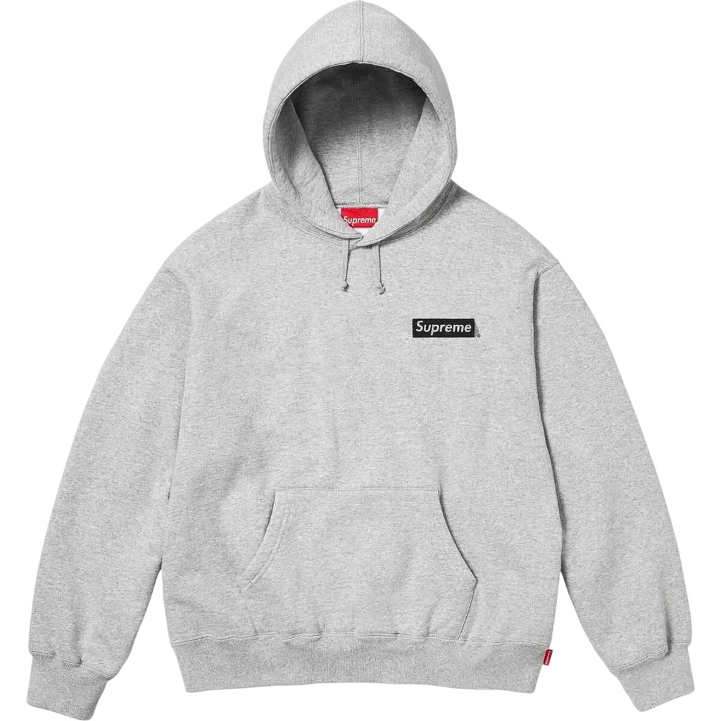 Supreme Fuck the President Pullover Hoodie Grey - M