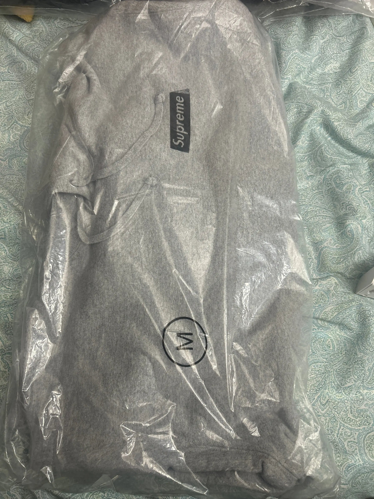 Supreme FTP Pullover Hoodie Grey Medium