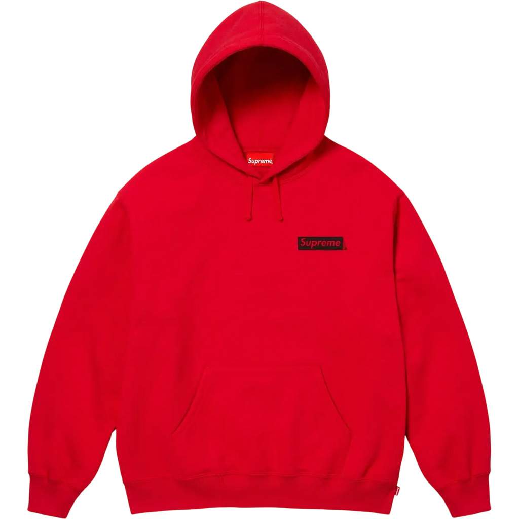Supreme Fuck the President Pullover Hoodie Red - M