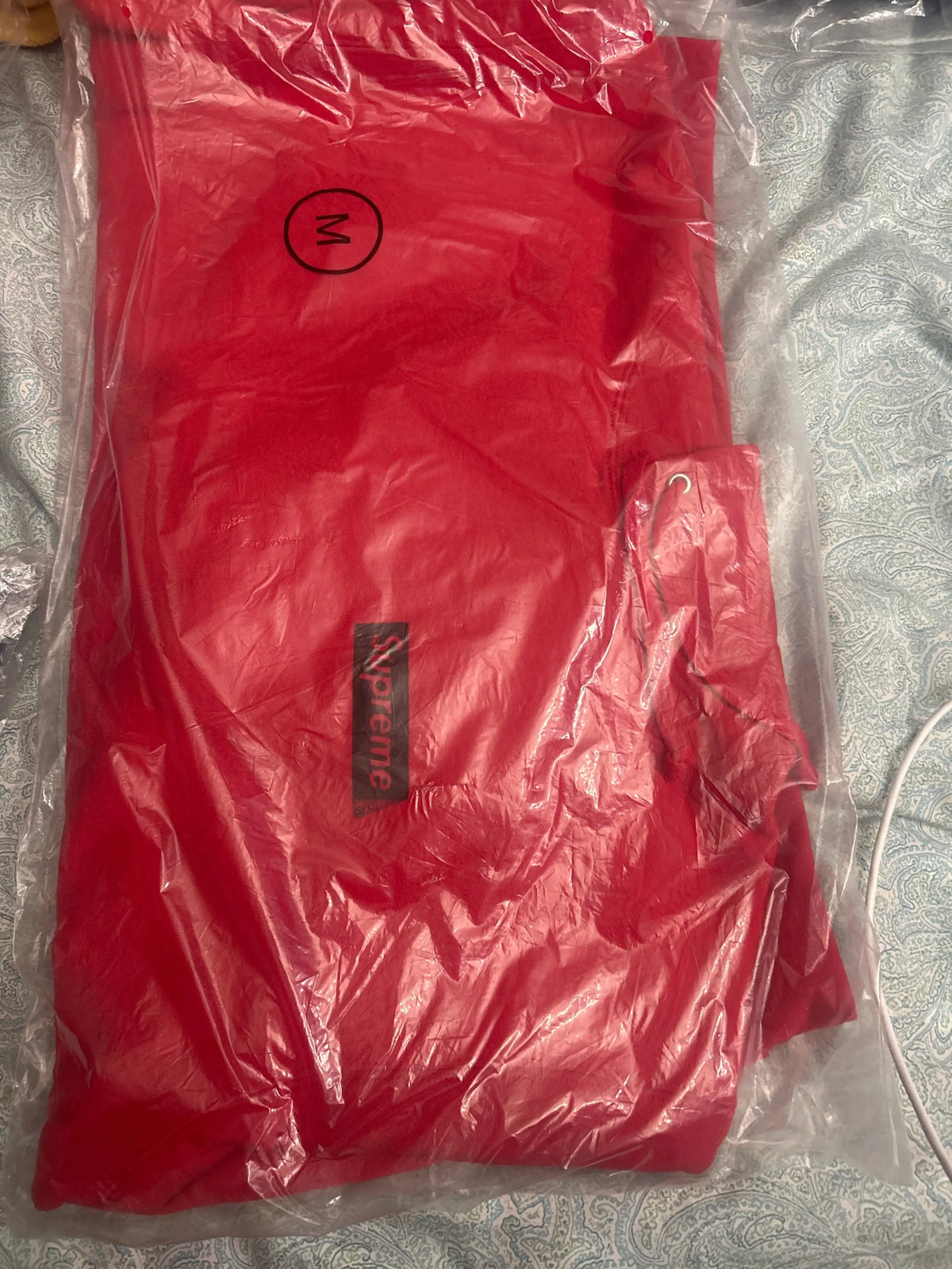 Supreme FTP Pullover Hoodie Red Medium