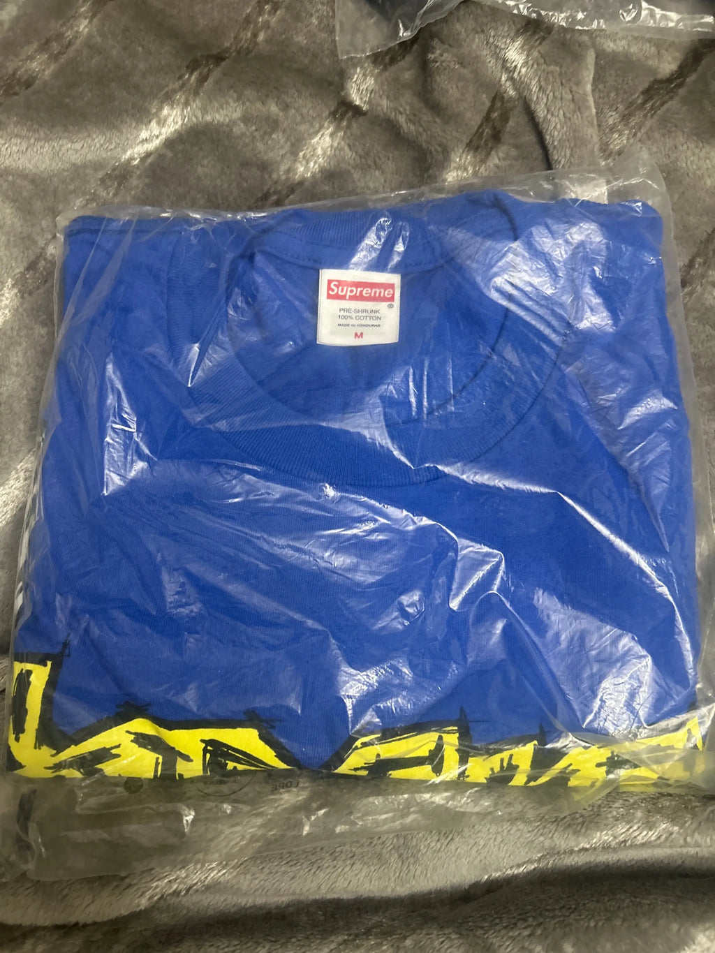 Supreme Fuckin Blowout T-Shirt Blue Medium