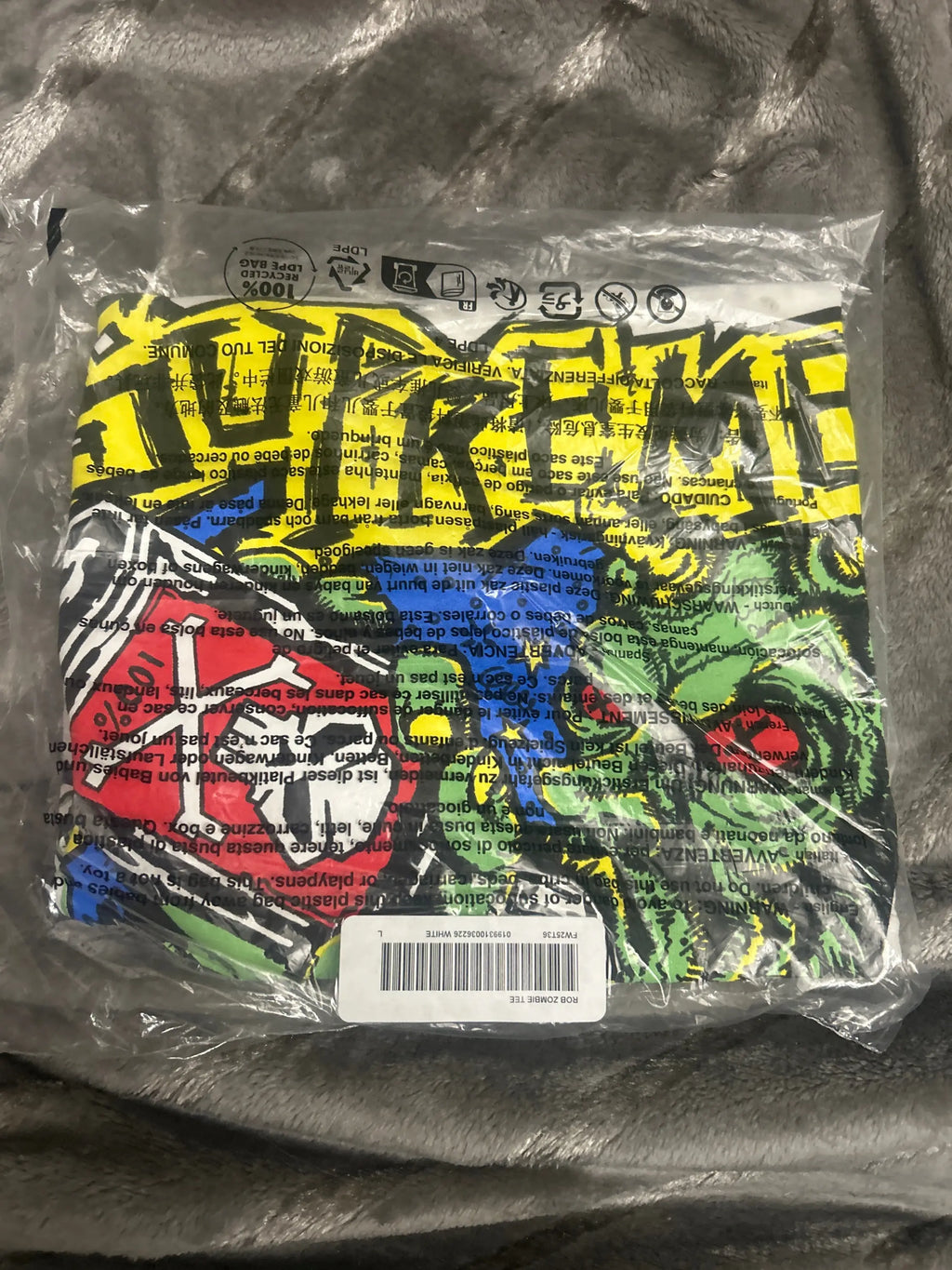 Supreme Fuckin Blowout T-Shirt White Large