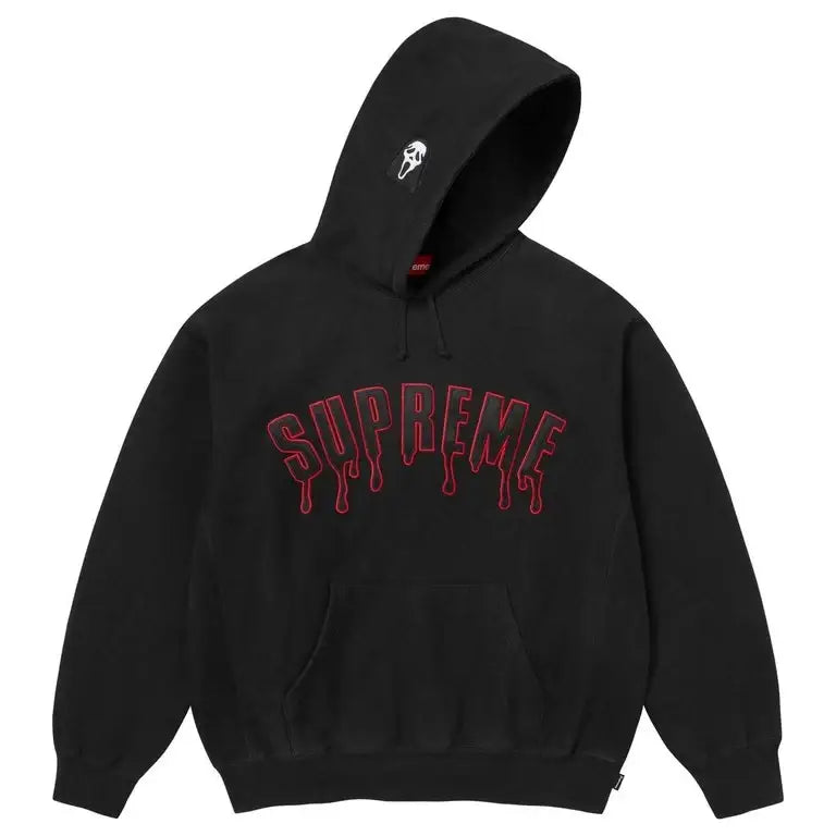 Supreme Ghostface Arc Hooded Sweatshirt Black