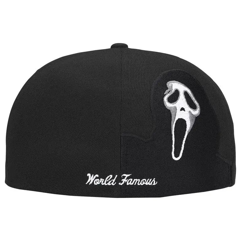 Supreme Ghostface Box Logo New Era Black 7 5/8"