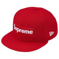 Supreme Ghostface Box Logo New Era Red 7 5/8"