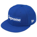 Supreme Ghostface Box Logo New Era Royal Blue 7 3/8"